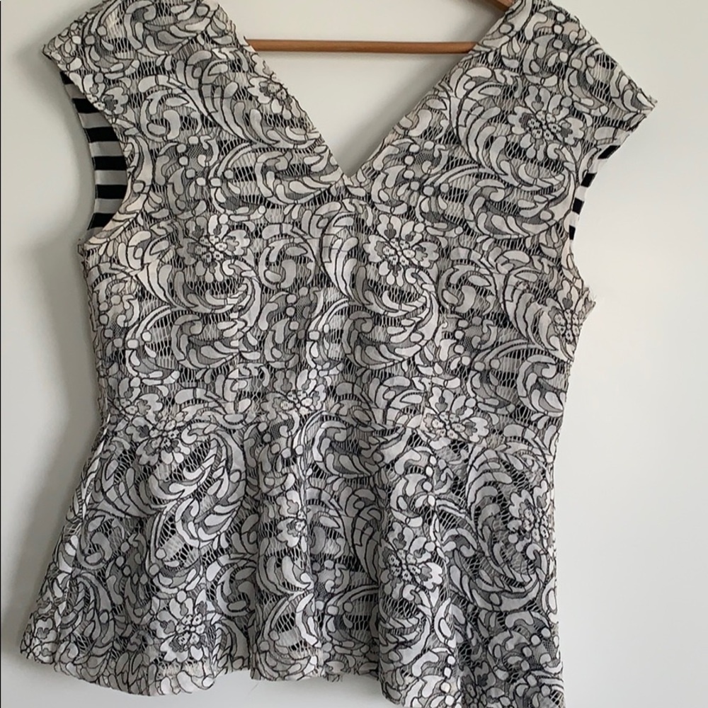 Cute peplum top!